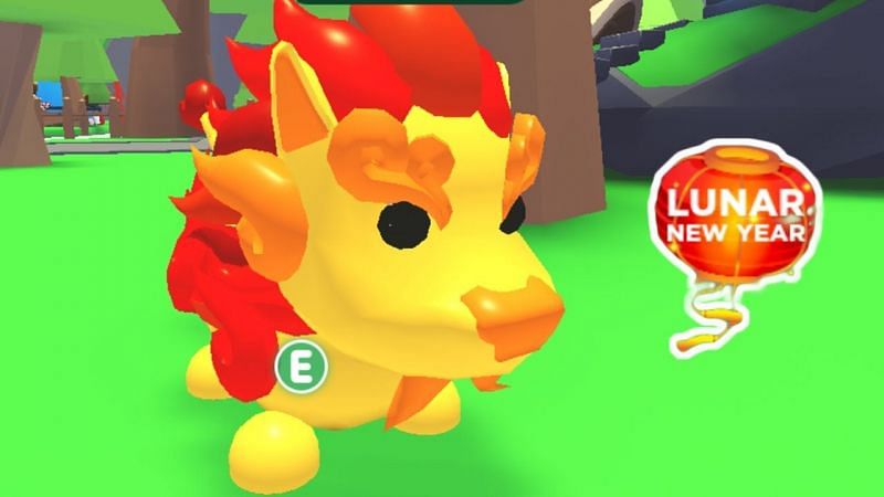 The Guardian Lion in-game. (Image via Roblox Corporation)