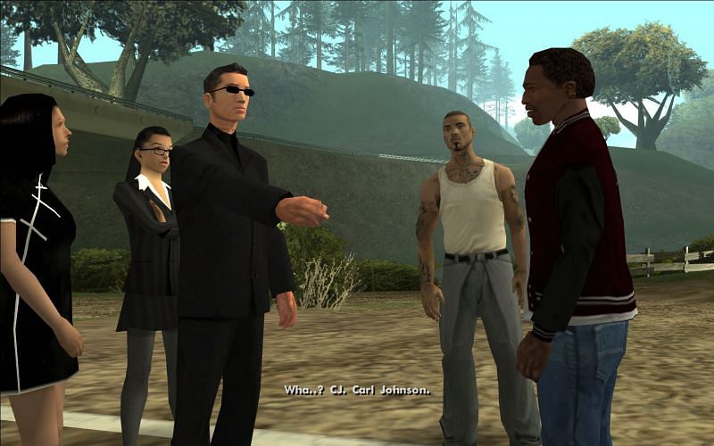 Wu Zi Mu has a good voice actor in GTA San Andreas (Image via Rockstar Games)
