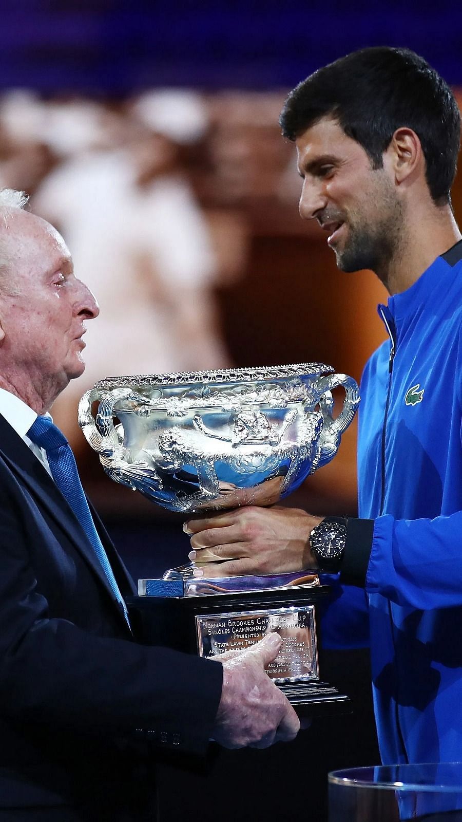 Arrangement Jep Slid Rod Laver believes Novak Djokovic could be adding pressure on himself by  talking about Calendar Slam, says "lots of things can go wrong" for him