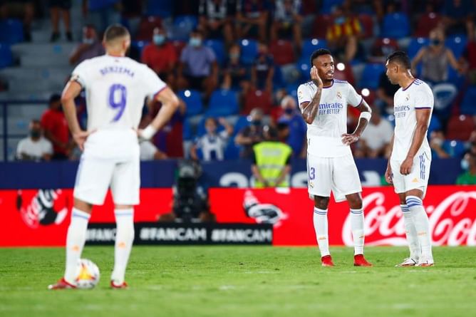 Real Madrid’s porous defense exposed as Blancos drop points against Levante