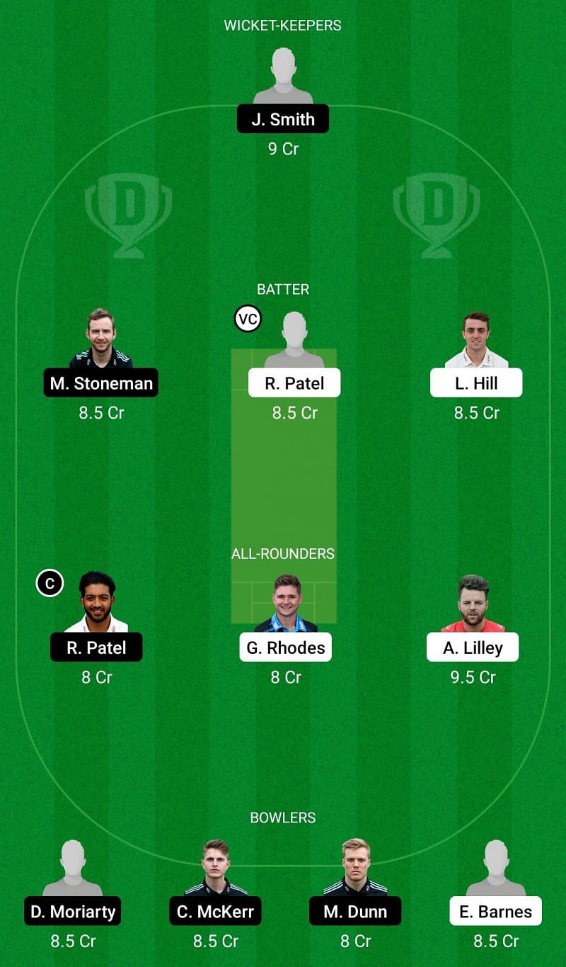 LEI vs. SUR Dream11 Team 1