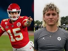 Patrick Mahomes shows his support to Ohio State QB Quinn Ewers