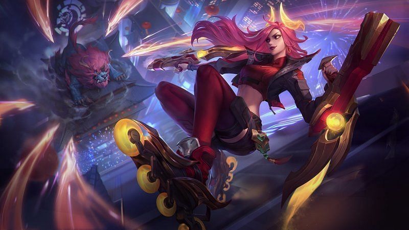 Lunar Beast Miss Fortune Skin in Wild Rift (Image via Riot Games)