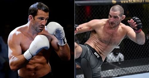 Luke Rockhold (left) and Sean Strickland (right)