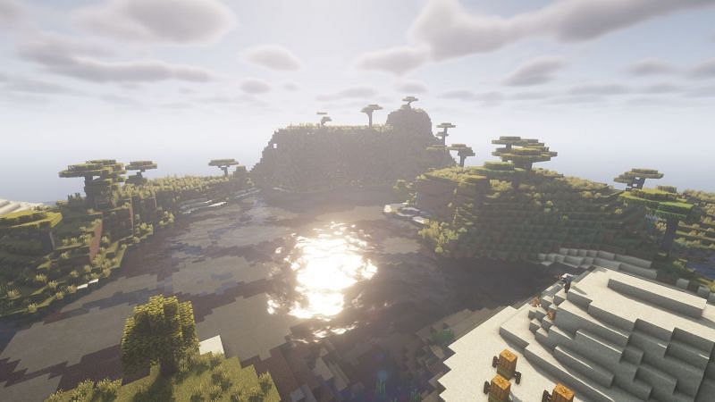 BSL shaders used to improve the game&#039;s graphic quality (Image via Minecraft)