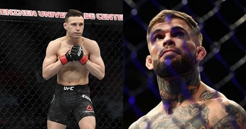 Kai Kara-France (left) and Cody Garbrandt (right)