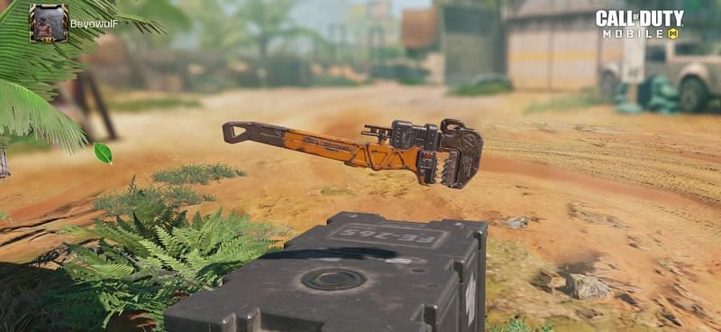 Wrench is the new melee weapon in COD Mobile (Image via COD Mobile)