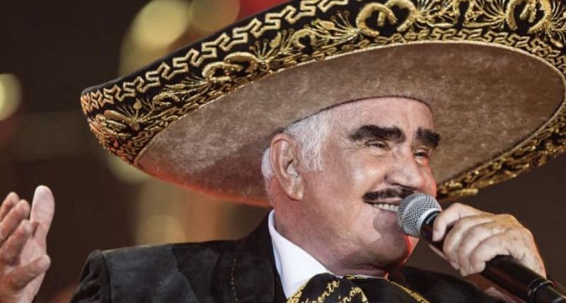 Mexican legend Vicente Fernandez is in ICU after cervical surgery (image via Instagram/Vicente Fernandez)