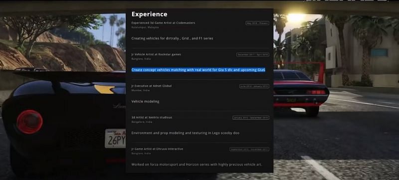 Jr Vehicles Artists leak ( Source: Youtube @PlayStationGrenade )