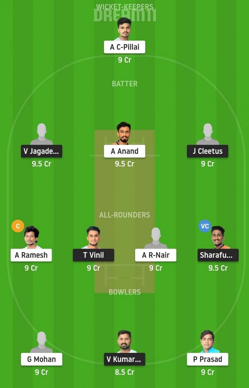 PRC vs ALC Dream11 Fantasy Suggestion #1