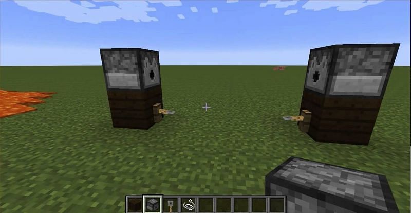 Tripwire hooks can be put to great use when making traps in Minecraft (Image via Minecraft)