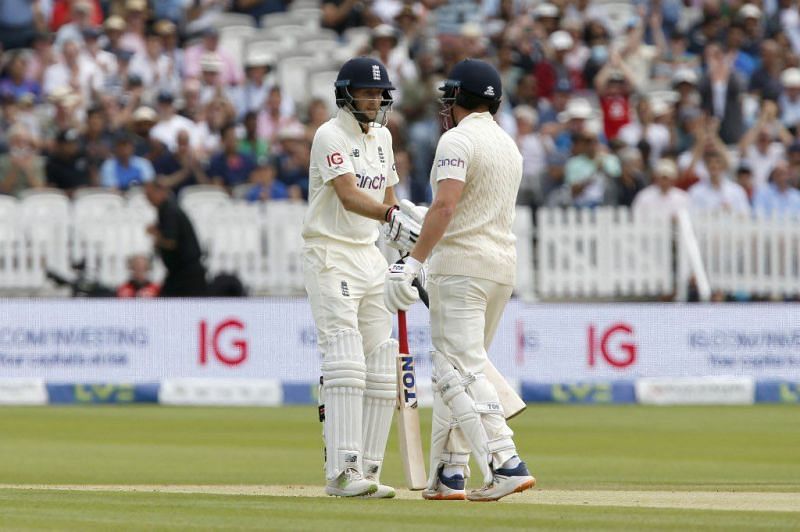 Joe Root and Jonny Bairstow. (Credits: Twitter)