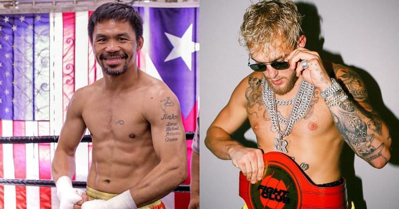 Manny Pacquiao (left) and Jake Paul (right) [Images Courtesy: @mannypacquiao and @jakepaul on Instagram