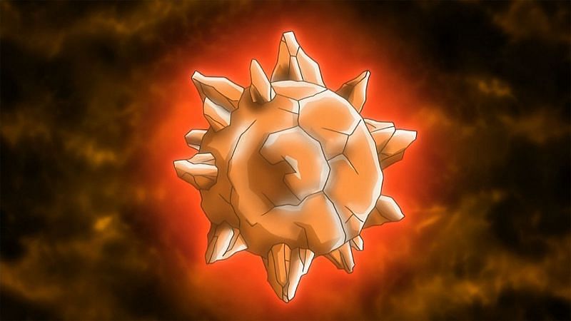 A Sun Stone as it appears in the anime (Image via The Pokemon Company)