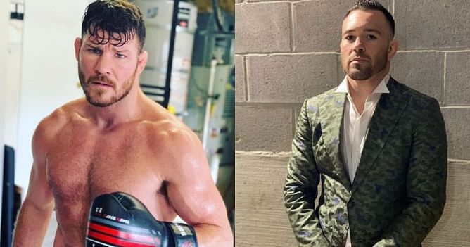 "You're selling wolf tickets" - Michael Bisping reacts to Colby Covington saying he wants to move up in weight to fight Israel Adesanya