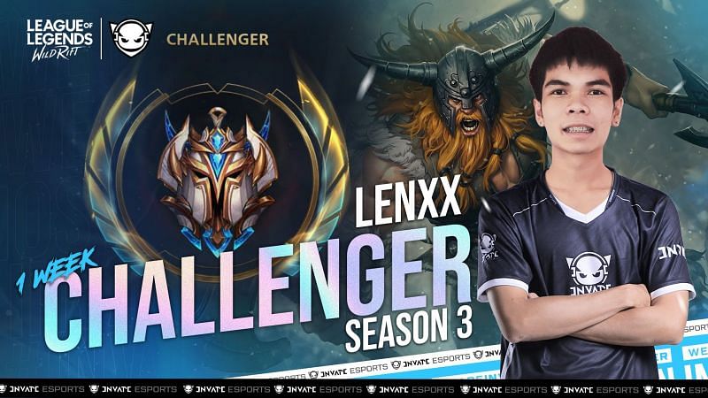 Thai Wild Rift player Lenxx banned for six months for &quot;ringing&quot; (Image via Invate Esports)