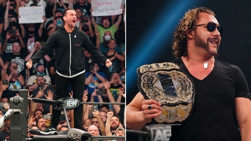 CM Punk has named Kenny Omega as someone he wants to face in AEW