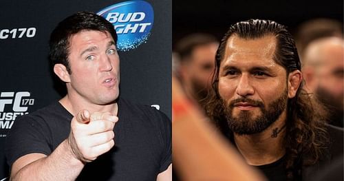 Chael Sonnen (left), Jorge Masvidal (right) [Picture Credit: @gamebredfighter via Instagram]