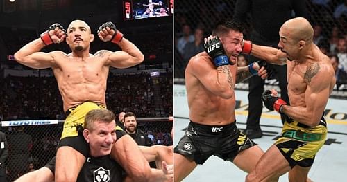 Jose Aldo defeats Pedro Munhoz at UFC 265 [Images Courtesy: @ufc on Instagram]