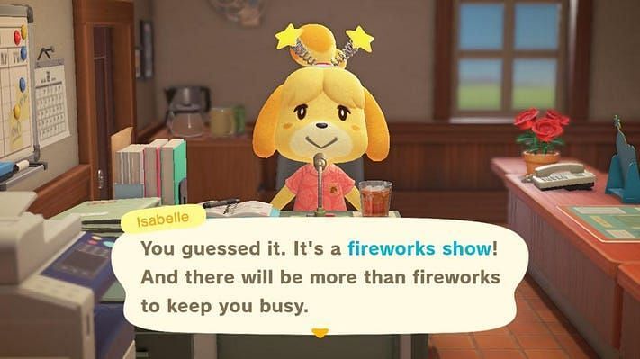 Isabelle wearing a bopper hat. Image via Animal Crossing, Forbes