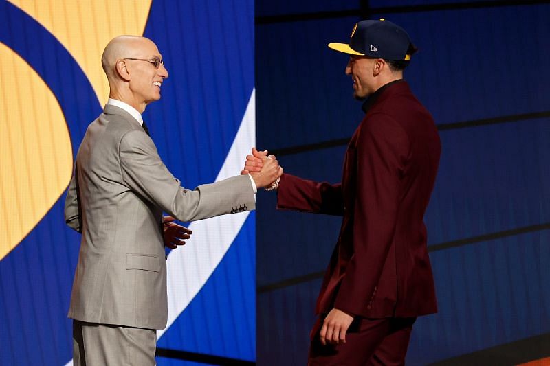 Indiana Pacers&#039; Chris Duarte during the 2021 NBA Draft