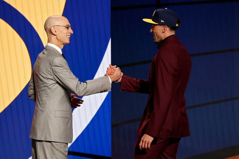 Indiana Pacers' Chris Duarte during the 2021 NBA Draft