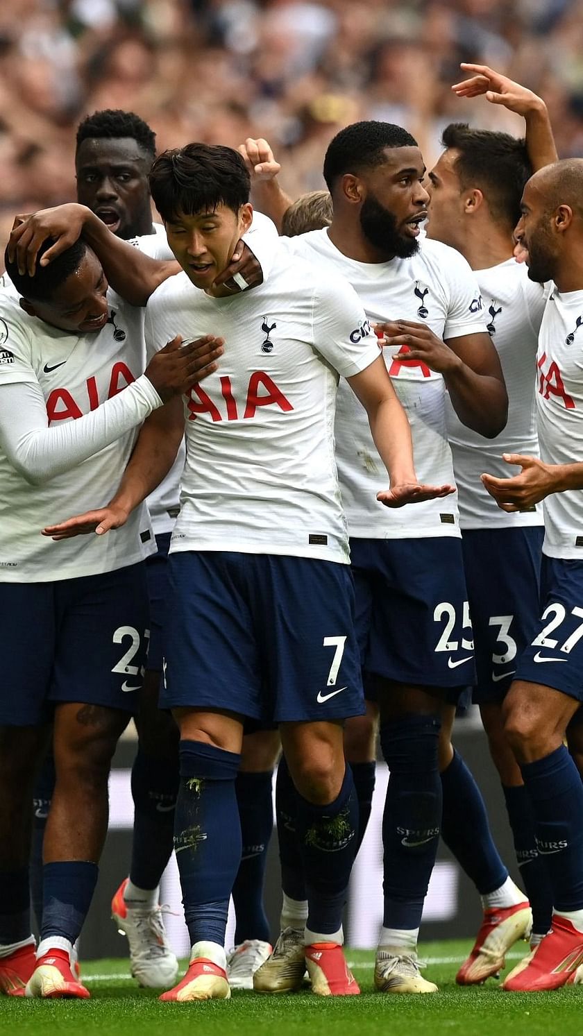 Tottenham fixtures & results: 2021/22 season