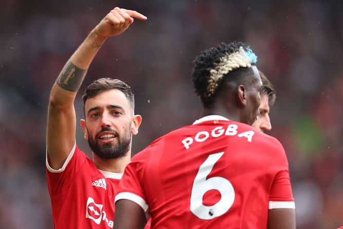 Bruno Fernandes and Paul Pogba create magic as Manchester United make title statement on opening day