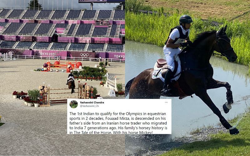 Indian equestrian Fouaad Mirza [Image Credits: Team India/Twitter]