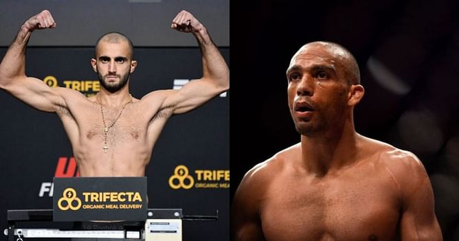 Watch: Giga Chikadze shows off his kicking skills ahead of Edson Barboza clash