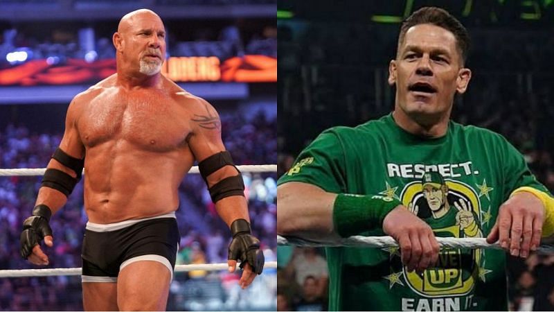 WWE लैजेंड्स गोल्डबर्ग और जॉन सीना SummerSlam में एक्शन में नजर आए थे