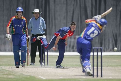 Namibia v England at the Windhoek Stadium