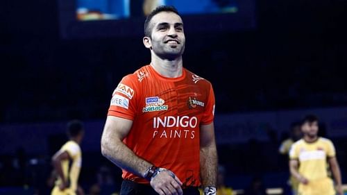 Fazel Atracheli will lead the U Mumba side for the third consecutive PKL season (Image - ProKabaddi).