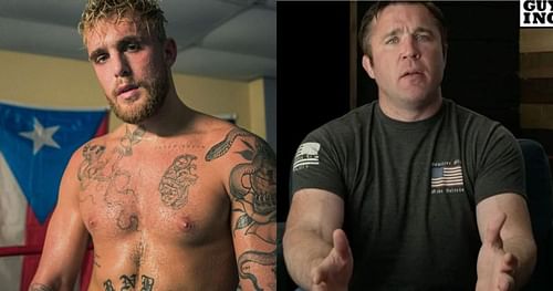 Jake Paul (left), Chael Sonnen (right) [Images Courtesy: @jakepaul via Instagram, Chael Sonnen via YouTube]