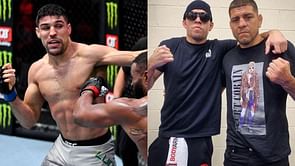 "Whenever they want to fight me, they can just call me" - Vicente Luque says he is ready to fight Nate and Nick Diaz