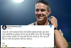 Kevin Pietersen sends Independence day wishes to his Indian fans through a Tweet in Hindi