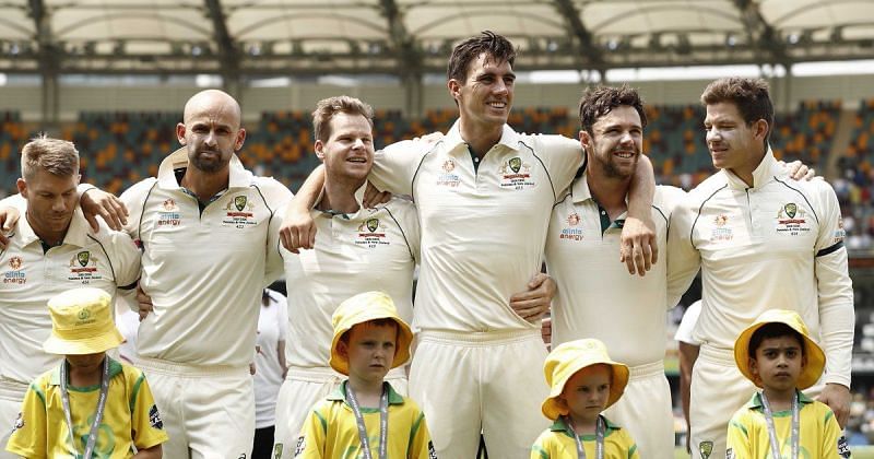 Australia cricket team. (Image credits: Twitter)