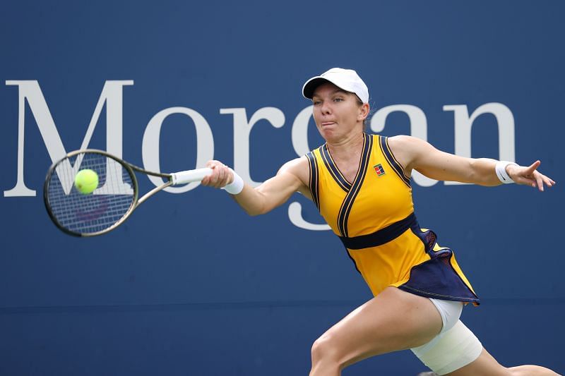 Simona Halep at the 2021 US Open