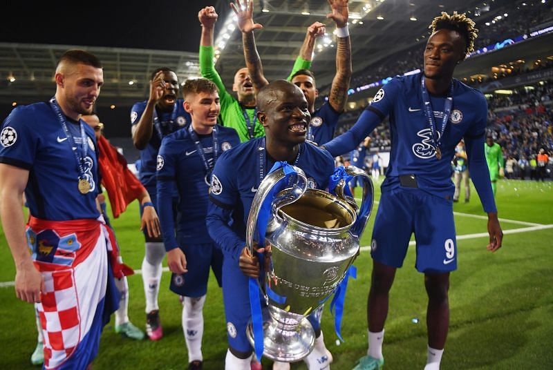 N&#039;Golo Kante (centmade the difference for Chelsea in the UEFA Champions League during the 2020-21 season
