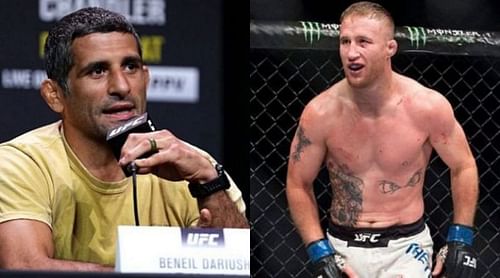 Beneil Dariush and Justin Gaethje