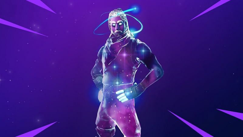 The Galaxy skin was the first Android exclusive to come to Fortnite. Image via Epic Games