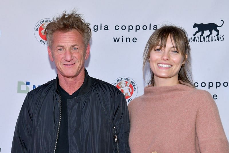 Sean Penn and Leila George, who were recently spotted together in Malibu. (Image via Los Angeles Times)