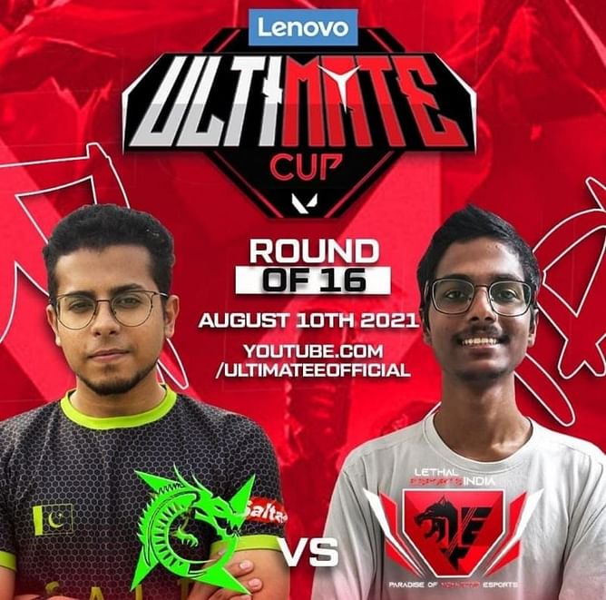 Pakistani team Salt Esports got a walkover against Lethal Esports for using 'Ghost' mode in Lenovo Ultimate Valorant Cup