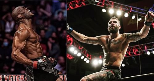 Kamaru Usman (left), Michael Chiesa (right) [Images Courtesy: @usman84kg @mikemav22 on Instagram]