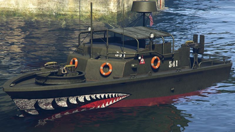 The Kurtz 31 Patrol Boat (Image via Rockstar Games)