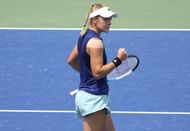 Catherine McNally in action at the Mubadala Silicon Valley Classic