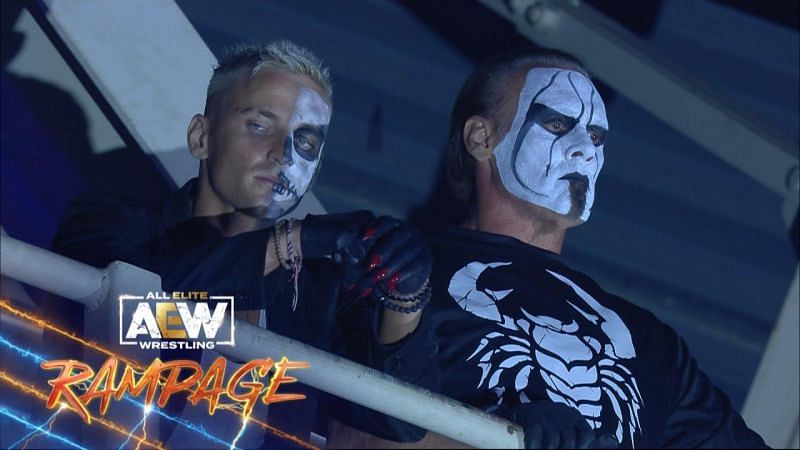 Darby Allin and Sting were on AEW Rampage last night