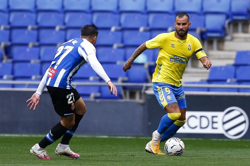 Former star of the Real Madrid academy, Jese, playing for Las Palmas