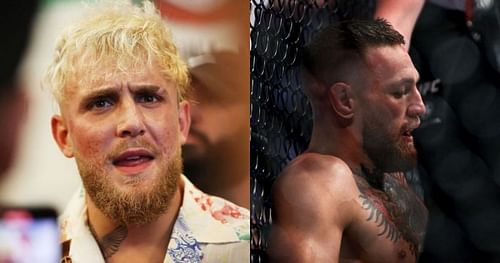 Jake Paul (left) & Conor McGregor (right)