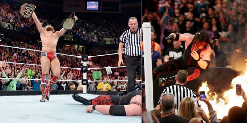 WWE में केन और डेनियल ब्रायन के बीच धमाकेदार मैच हुआ था